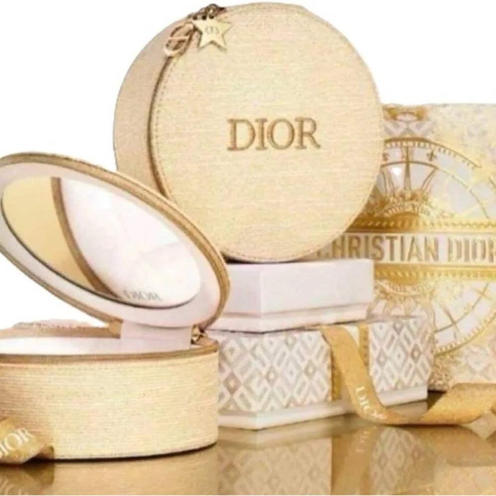 Dior Gold Textured Watch Case with Charm - Picture 6 of 8